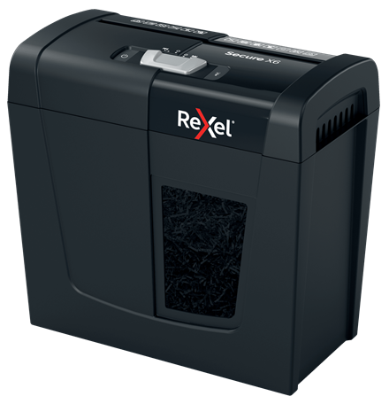 Rexel Secure X6 Destructora de Papel Corte Cruzado Negro