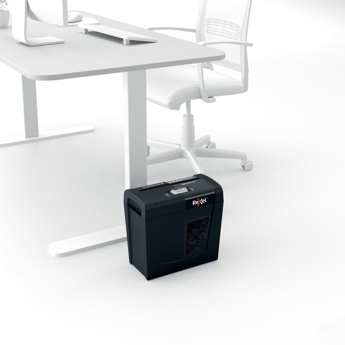 Rexel Secure X6 Destructora de Papel Corte Cruzado Negro