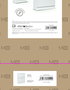Inde Mueble Zapatero 2 Niveles Color Blanco