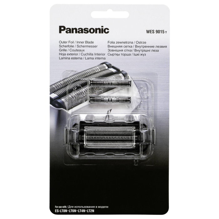 Panasonic WES 9015 Y1361 Cuchilla y lámina de repuesto para ES-LT2N, ES-LT4N y ES-LT6N Panasonic WES 9015 Y1361 Cuchilla y lámina de repuesto para ES-LT2N, ES-LT4N y ES-LT6N