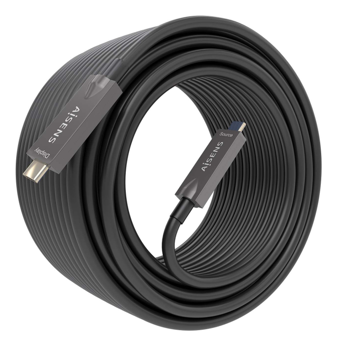 Aisens Cable USB-C a USB-C 3.2 Gen 1 10Gbps 60W 15m Negro