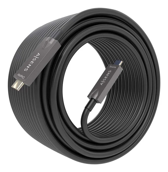 Aisens Cable USB-C a USB-C 3.1 Gen2 10Gbps 60W 15m Negro