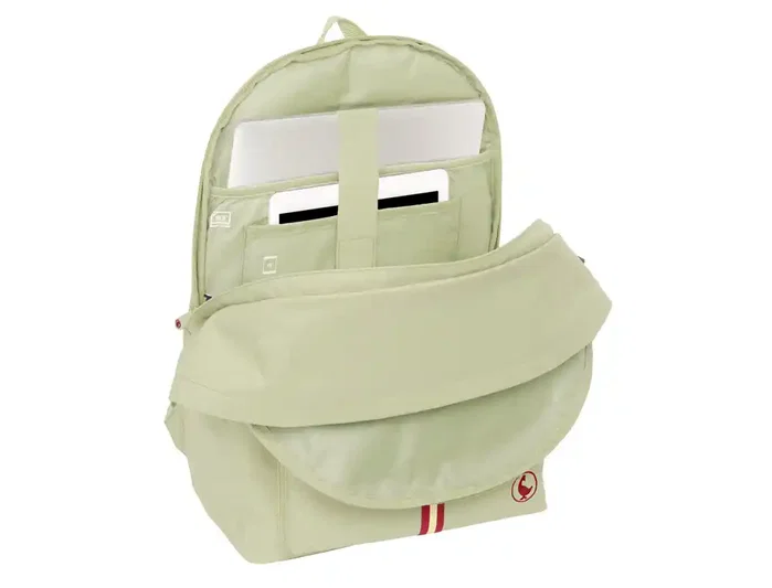 Safta Mochila Doble para Portátil 15,6'' con USB El Ganso Basics Beige