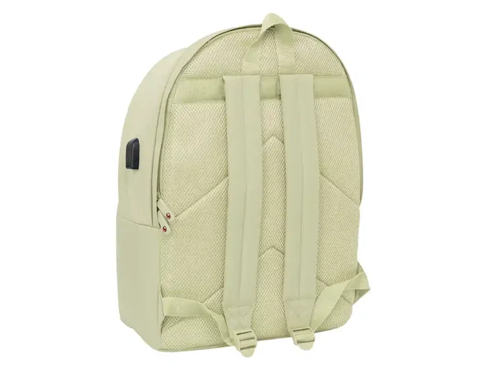 Safta Mochila Doble para Portátil 15,6'' con USB El Ganso Basics Beige