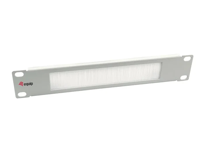 Equip 327533 Panel pasacables con cepillo para rack, Acero, Gris claro (RAL 7035), Capacidad 1U Equip 327533 Panel pasacables con cepillo para rack, Acero, Gris claro (RAL 7035), Capacidad 1U