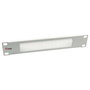 Equip Panel pasacables con cepillo para armario rack 10" color gris claro RAL 7035