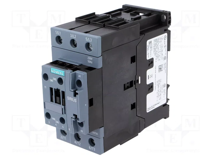 SIEMENS 3RT2038-1AP00 Contactor 3-polar 230VAC SIEMENS 3RT2038-1AP00 Contactor 3-polar 230VAC