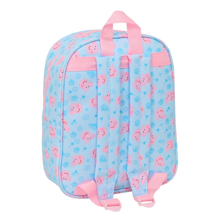 Safta Mochila Guardería 3D Peppa Pig 27x22x10cm
