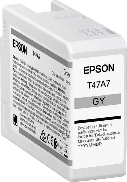 Epson T47A7 Cartucho de Tinta Gris 50ml UltraChrome Pro 10