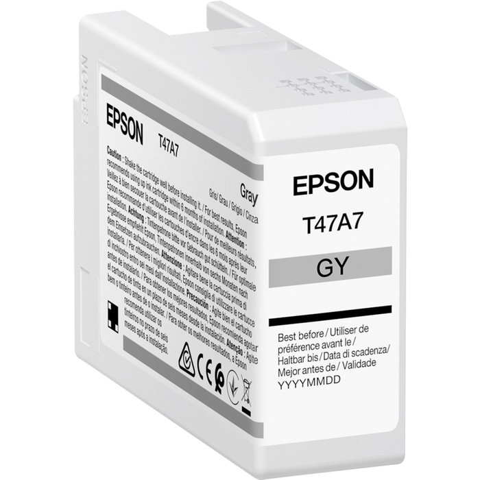 Epson T47A7 Cartucho de Tinta Gris 50ml UltraChrome Pro 10