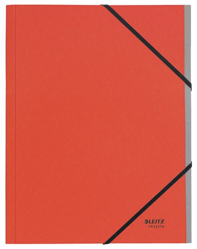 Leitz Carpeta Portafirmas Clasificadora de Cartón 6 Posiciones A4 Rojo
