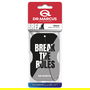 Drmarcus Ambientador Break The Rules Black DRM1120 Fragancia Energizante Colgante de Celulosa