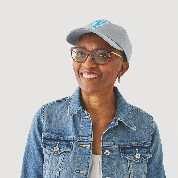 Cricut Gorra de Béisbol Ball Cap 2009422 - Unisex Adulto, Algodón/Poliéster 80/20, Gris Monocromo, Cierre Gancho y Bucle