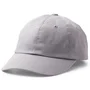Cricut Gorra de Béisbol Ball Cap 2009422 - Unisex Adulto, Algodón/Poliéster 80/20, Gris Monocromo, Cierre Gancho y Bucle