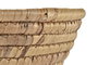 DKD Home Decor Centro de Mesa Junco Marrón Natural 25x25x8 cm