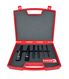 Forza Juego de 6 Extractores de Tornillos Rotos Serie 5010NS