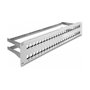 DeLOCK Panel de Conexión Keystone 48 Puertos 2U Gris