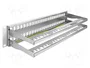 DeLOCK Patch Panel Keystone de 48 Puertos 2U Gris