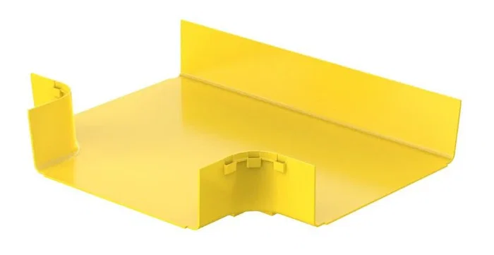 Panduit FRT12X4LYL Racor amarillo para sistema de ducto, ABS/PC, UL RoHS, 571.5x107.2x459.5 mm