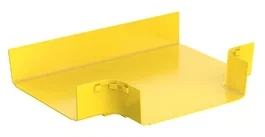 Panduit FRT12X4LYL Racor amarillo para sistema de ducto, ABS/PC, UL RoHS, 571.5x107.2x459.5 mm