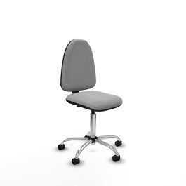 PIQUERAS Y CRESPO Silla de oficina Aýna Gris claro sin brazos