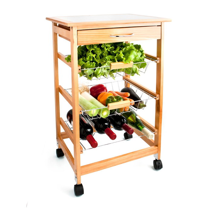 Carro Multiusos Garbo Quid 47x37x76 cm Carro Multiusos Garbo Quid 47x37x76 cm
