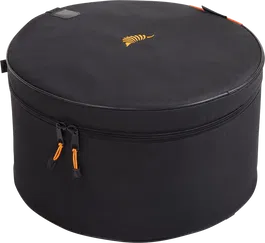 TOBAGO Funda Caja AP1465S para Bombo 14 x 6.5 Pulgadas, Negro, Poliéster 600D / Nylon 300D Impermeable y Acolchado