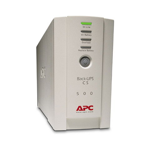APC Back-UPS BK500EI 500VA 300W Torre UPS 230V 4 Salidas 12V 7Ah