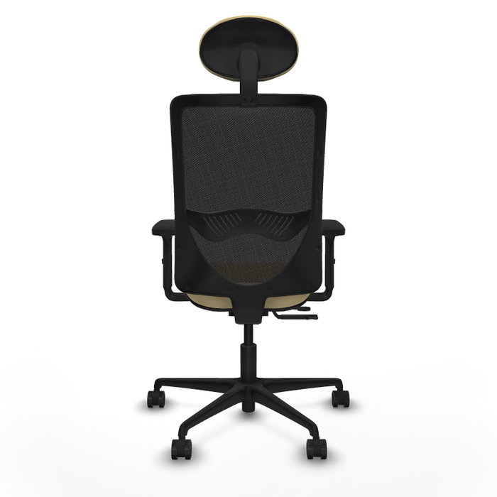 PIQUERAS Y CRESPO Silla de oficina Zulema con mecanismo Sincro/Traslack Crema y Negro PIQUERAS Y CRESPO Silla de oficina Zulema con mecanismo Sincro/Traslack Crema y Negro