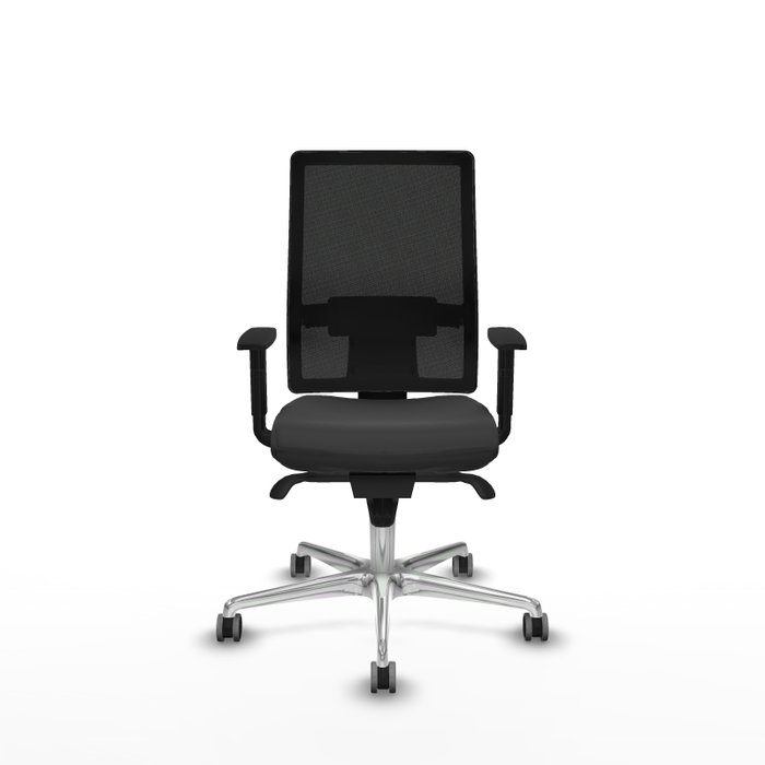 PIQUERAS Y CRESPO Silla de oficina Horna Gris oscuro con mecanismo Sincro PIQUERAS Y CRESPO Silla de oficina Horna Gris oscuro con mecanismo Sincro