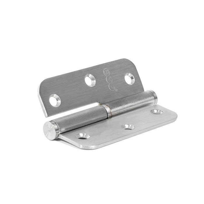 HERRAJES ALK Pernio C/Redondo 90-65-2,5 Izquierda Inoxidable 201