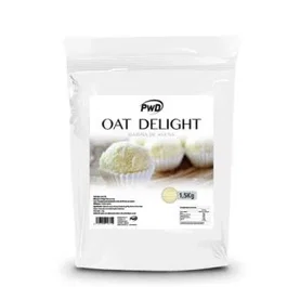 PWD NUTRITION Oat Delight Chocolate Blanco Con Coco Harina de Avena 1,5Kg