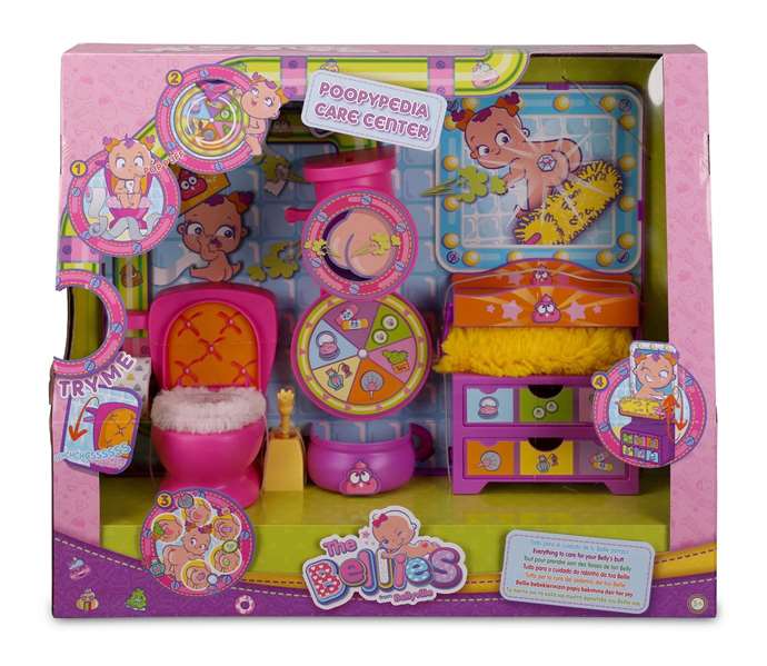 Famosa Centro Poopypedia Care The Bellies Juego para Cuidar el Pompis