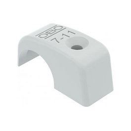 OBO Bettermann ISO-Nagelschelle 7-11mm Gris Claro RAL7035 2215101
