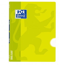 Libreta Grapada Oxford School Openflex A4 48H Liso Lima (Set de 10)