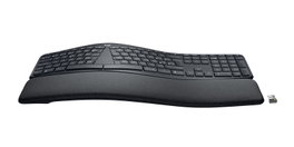Logitech ERGO K860 Teclado Ergonómico Inalámbrico Grafito Español Build for Business