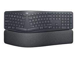 Logitech Ergo K860 Teclado Ergonómico Inalámbrico Split con Reposamuñecas, Logi Bolt y Bluetooth, para Windows/Mac