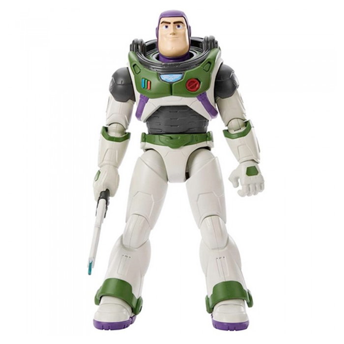 Mattel Figura Buzz Lightyear de 30 cm con Luz y Sonido - Figura de Acción con Múltiples Frases y Efectos Luminosos - Toy Story