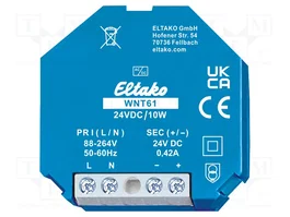 Eltako WNT61-24VDC/10W Fuente de alimentación conmutada 24VDC 10W