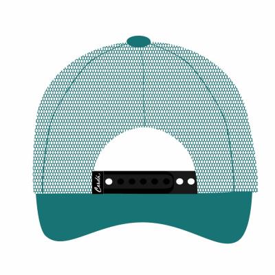 Gorra Visera Curva Parches My Hero Academia Turquesa 58 cm