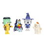 Famosa Bluey Pack de 4 Figuras, Personajes Diferentes Temas, 6 cm