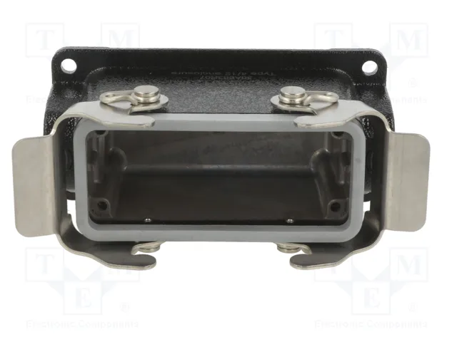 HARTING Carcasa para conectores HDC tamaño 16B Han® M angular
