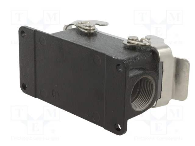 HARTING Carcasa para conectores HDC tamaño 16B Han® M angular