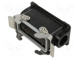 HARTING Carcasa para conectores HDC tamaño 16B Han® M angular