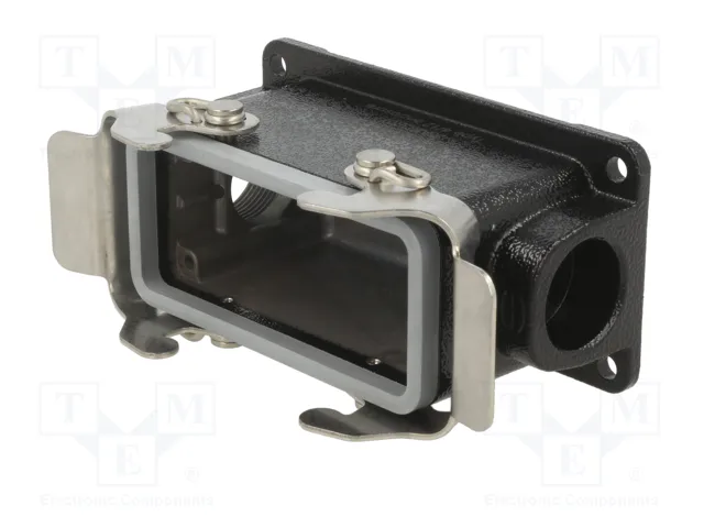HARTING Carcasa para conectores HDC tamaño 16B Han® M angular