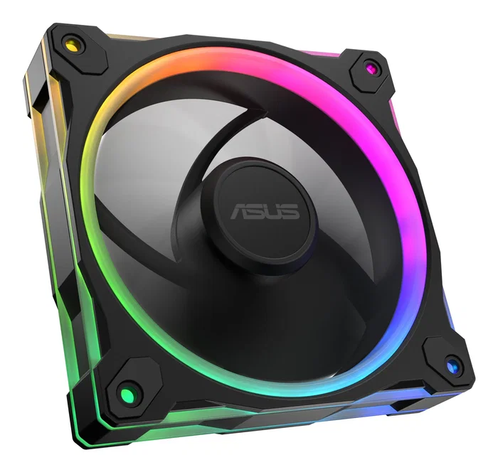 ASUS Prime MR120 ARGB Black 3in1 Pack de 3 Ventiladores de 120 mm ASUS Prime MR120 ARGB Black 3in1 Pack de 3 Ventiladores de 120 mm