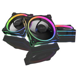 ASUS Prime MR120 ARGB Black 3in1 Pack de 3 Ventiladores de 120 mm