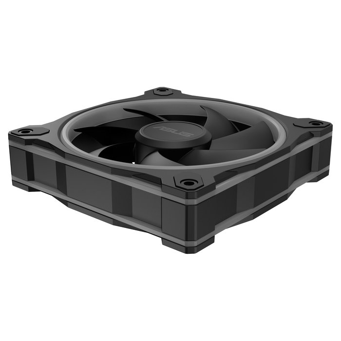 ASUS Prime MR120 ARGB Ventilador para Caja, Pack de 3, 120 mm Negro, PWM, 1600 RPM, 58 CFM, Iluminación LED RGB Multicolor, 21 dB