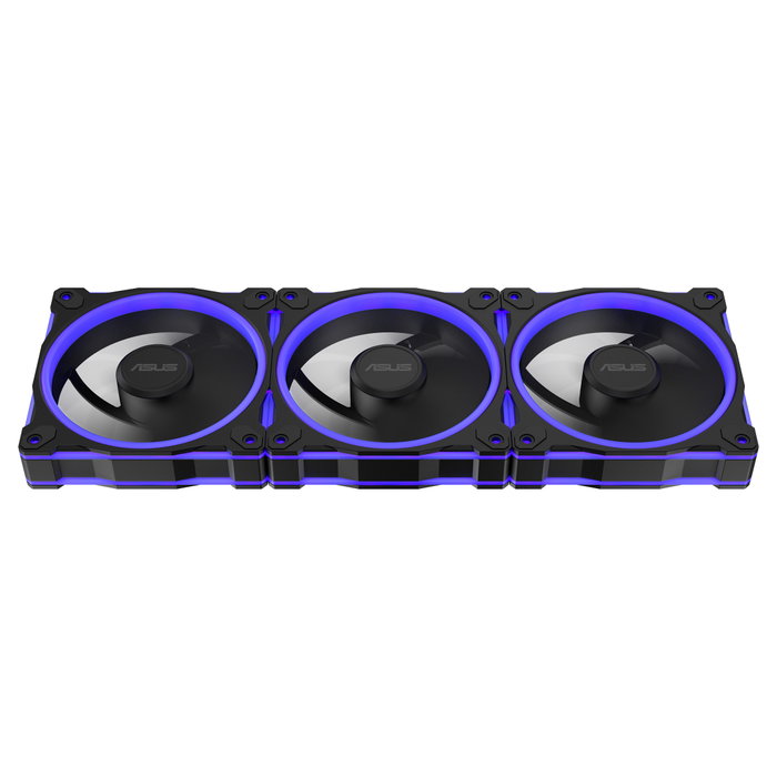 ASUS Prime MR120 ARGB Black 3in1 Pack de 3 Ventiladores de 120 mm ASUS Prime MR120 ARGB Black 3in1 Pack de 3 Ventiladores de 120 mm