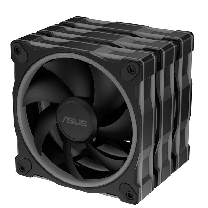 Asus Prime MR120 Fan ARGB Black 3in1 Pack de 3 Ventiladores 12 cm Negro Asus Prime MR120 Fan ARGB Black 3in1 Pack de 3 Ventiladores 12 cm Negro